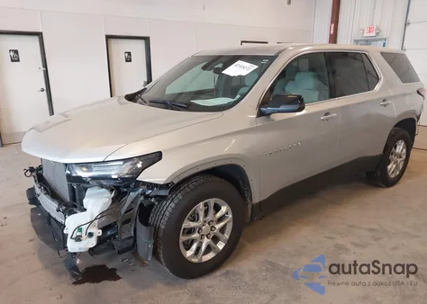 2022 Chevrolet Traverse Fwd Ls z USA, uszkodzony, nr VIN 1GNERFKW3NJ114938